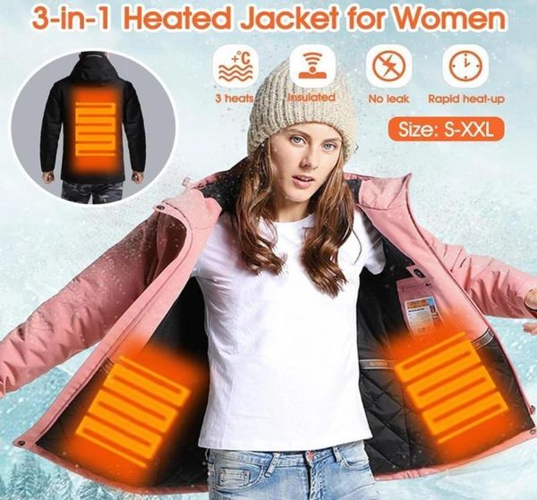 women039s jackets women039s winter couples usb heated jacket women plus size waterproof men down cotton hiking coat keep war3082527, Black;brown
women039s jackets women039s winter couples usb heated jacket women plus size waterproof men down cotton hiking coat keep war3082527, Black;brown