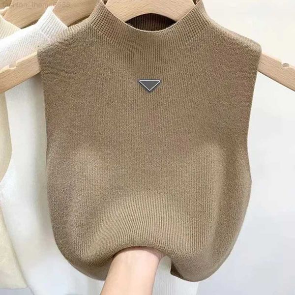 2023 designer women's knit and t-shirt 2ppdaa channel women's sleeveless sweater fit tank spring/summer sweater s m, Black;white
2023 designer women's knit and t-shirt 2ppdaa channel women's sleeveless sweater fit tank spring/summer sweater s m, Black;white