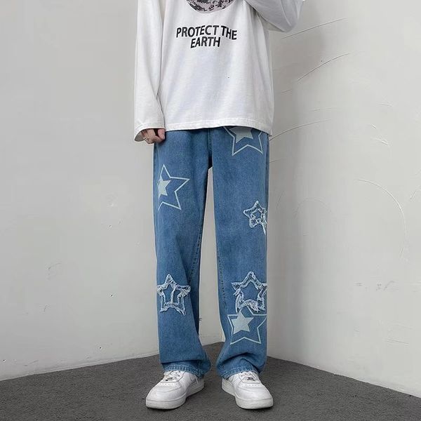 mens jeans y2k streetwear star embroidery baggy pants men clothing vintage blue straight kpop women denim trousers ropa hombre 230809
mens jeans y2k streetwear star embroidery baggy pants men clothing vintage blue straight kpop women denim trousers ropa hombre 230809