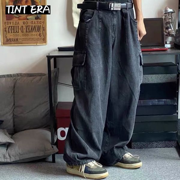 men's jeans tint era baggy trousers male denim pants black wide leg men oversize cargo korean streetwear hip hop harajuku 230809, Blue
men's jeans tint era baggy trousers male denim pants black wide leg men oversize cargo korean streetwear hip hop harajuku 230809, Blue