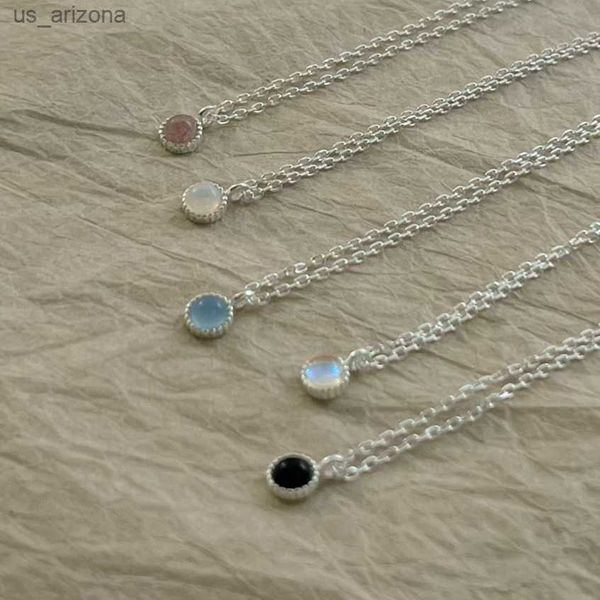 real 925 sterling silver natural crystal pendant necklace round design cute korean womens wedding engagement fashion jewelry l230620
real 925 sterling silver natural crystal pendant necklace round design cute korean womens wedding engagement fashion jewelry l230620
