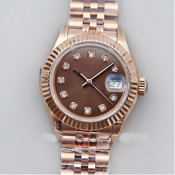 womans luxury watches high end watch for women automatic mechanical wristwatch jubilee watchband sport classic fashion style water resistant, Slivery;brown
womans luxury watches high end watch for women automatic mechanical wristwatch jubilee watchband sport classic fashion style water resistant, Slivery;brown