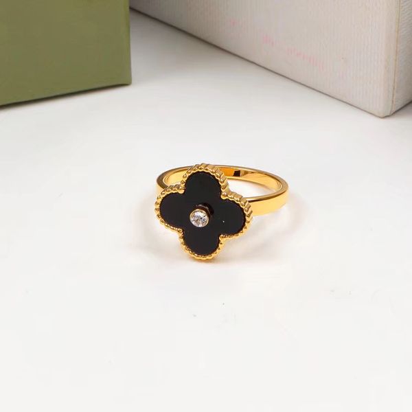 12 mix styles single diamond classic love ring flower luxury brand stainless steel couple rings fashion women designer jewelry wholesale, Silver
12 mix styles single diamond classic love ring flower luxury brand stainless steel couple rings fashion women designer jewelry wholesale, Silver