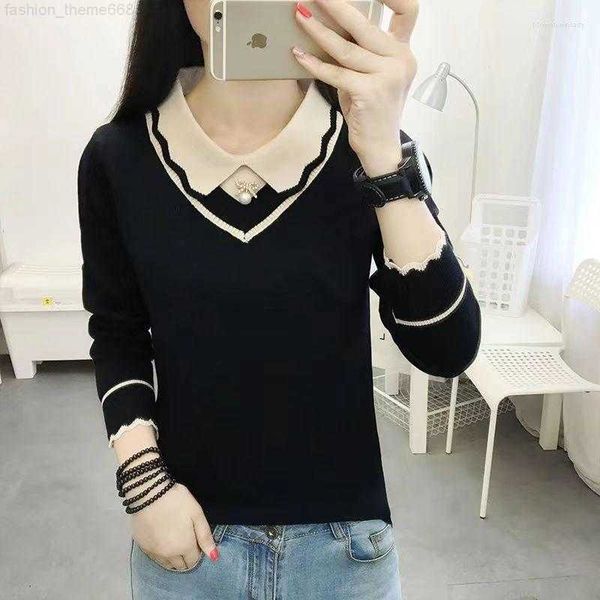 women's sweaters autumn and winter korean version fashion versatile casual loose sleeve knitted sweater top, White;black
women's sweaters autumn and winter korean version fashion versatile casual loose sleeve knitted sweater top, White;black