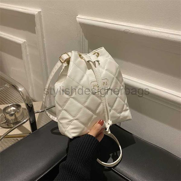drawstring small group solid color design diamond lattice crossbody women's spring 2023 new bucket bag trendy versatile shoulder bagsty
drawstring small group solid color design diamond lattice crossbody women's spring 2023 new bucket bag trendy versatile shoulder bagsty