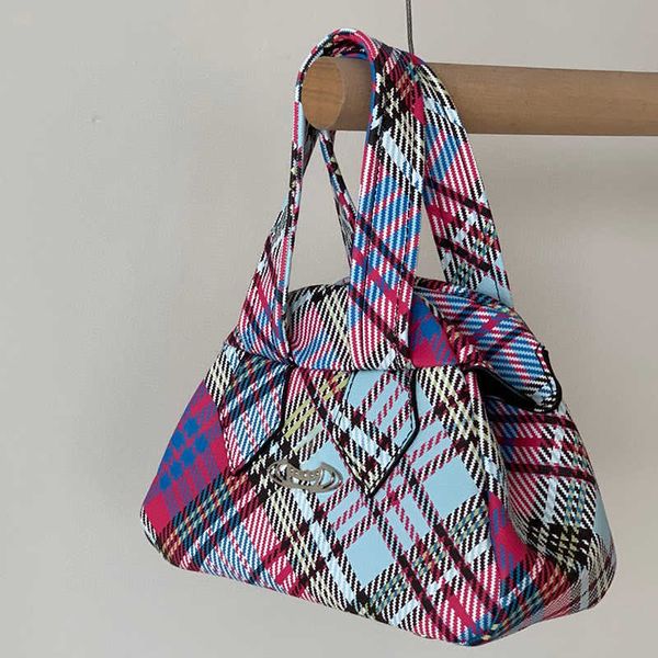 fashion embroidered plaid bowling bag women s handbag vivi shoulder bags lady designer canvas pink messenger bag mini tote 230805
fashion embroidered plaid bowling bag women s handbag vivi shoulder bags lady designer canvas pink messenger bag mini tote 230805