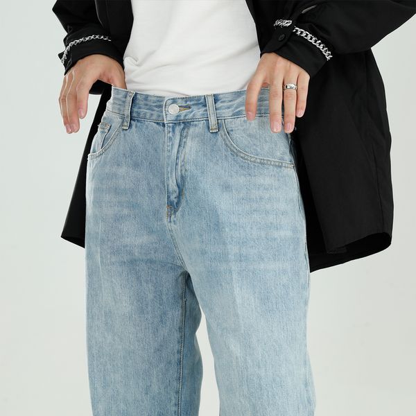 mens jeans overalls for men casual trousers light blue loose pants fashion motorcycle allmatch straight pocket boy 230809
mens jeans overalls for men casual trousers light blue loose pants fashion motorcycle allmatch straight pocket boy 230809