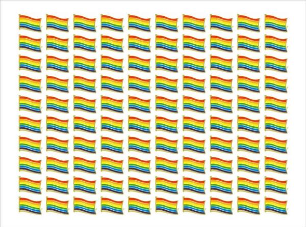 whole 100pcs gay pride pins lgbtq rainbow flag brooch pins for clothes bag decoration h1018242b8712973, Gray
whole 100pcs gay pride pins lgbtq rainbow flag brooch pins for clothes bag decoration h1018242b8712973, Gray