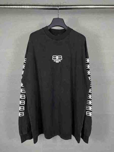 women's hoodies & sweatshirts designer correct version b home embroidery wash old long sleeve t-shirt 31kz, Black
women's hoodies & sweatshirts designer correct version b home embroidery wash old long sleeve t-shirt 31kz, Black