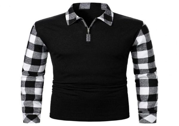 men039s casual shirts men pullover shirt 2022 turndown collar long sleeve fashion streetwear plaid splicing knitted tshirts f6344037, White;black
men039s casual shirts men pullover shirt 2022 turndown collar long sleeve fashion streetwear plaid splicing knitted tshirts f6344037, White;black