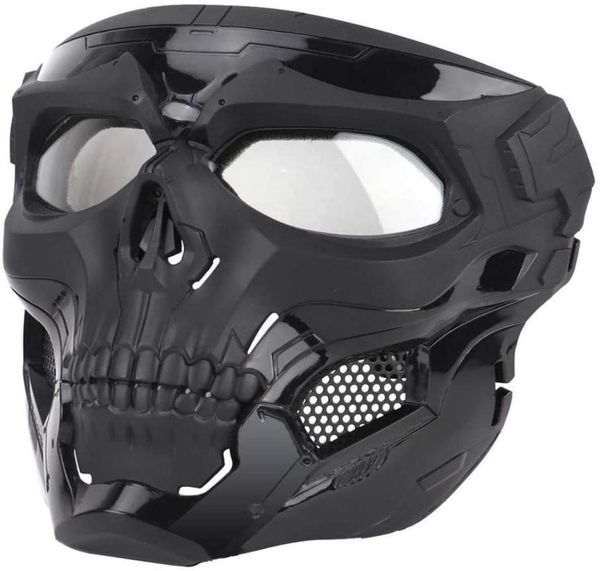 airsoft mask skeleton with goggles shock resistant for halloween paintball game movie prop pie285i9401093
airsoft mask skeleton with goggles shock resistant for halloween paintball game movie prop pie285i9401093