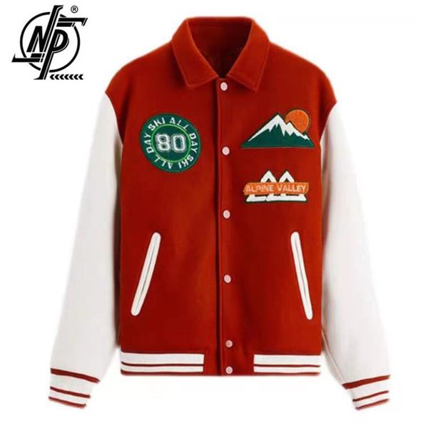 mens jackets winter men red thick bomber jacket casual long sleeves letter embroidered baseball vintage college style outerwear 230809, Black;brown
mens jackets winter men red thick bomber jacket casual long sleeves letter embroidered baseball vintage college style outerwear 230809, Black;brown