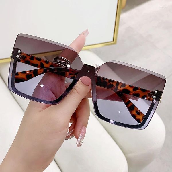sunglasses gradient rimless square women brand desiginer vintage green pink sun glasses ladies shades eyewear879, White;black
sunglasses gradient rimless square women brand desiginer vintage green pink sun glasses ladies shades eyewear879, White;black