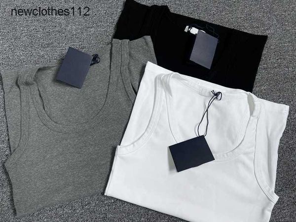 summer tank women tees crop embroidery shoulder black tank casual sleeveless backless shirts luxury designer solid color vest, White
summer tank women tees crop embroidery shoulder black tank casual sleeveless backless shirts luxury designer solid color vest, White