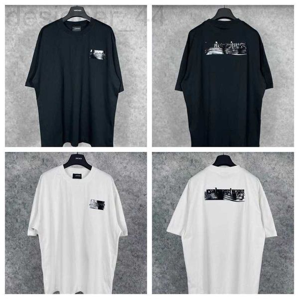 women's t-shirt designer correct version 23ss new paris wave coke b home black gum letter embroidery loose sleeve t-shirt for men and w, White
women's t-shirt designer correct version 23ss new paris wave coke b home black gum letter embroidery loose sleeve t-shirt for men and w, White