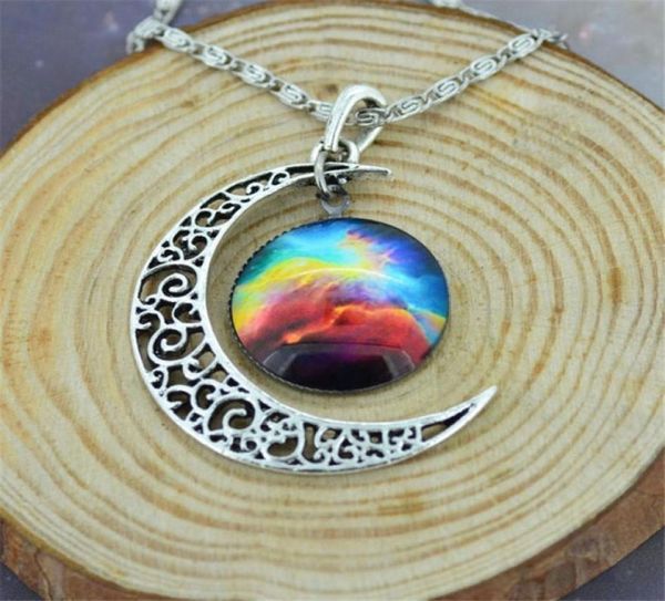 fashion glass galaxy moon pendant necklace vintage silver chain crescent choker women colares female jewelry party friends gift8983965
fashion glass galaxy moon pendant necklace vintage silver chain crescent choker women colares female jewelry party friends gift8983965