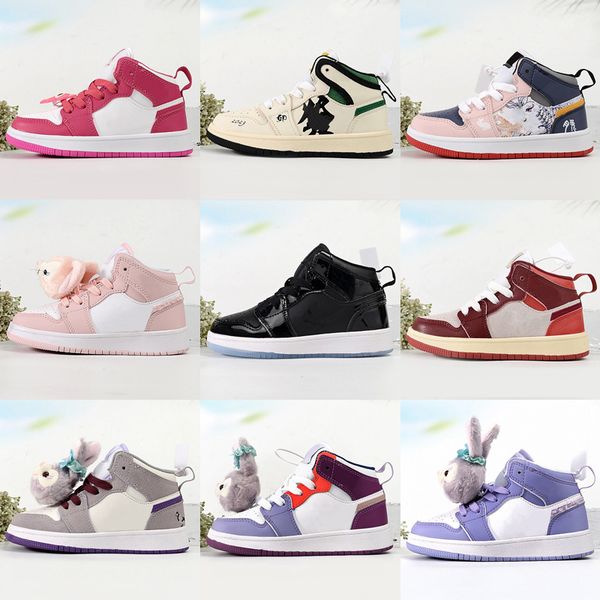 kids shoes mid 1s cartoon 1 doll children basketball sneakers toddler boys girls runner outdoor trainers youth kid sport shoe pink black whi
kids shoes mid 1s cartoon 1 doll children basketball sneakers toddler boys girls runner outdoor trainers youth kid sport shoe pink black whi