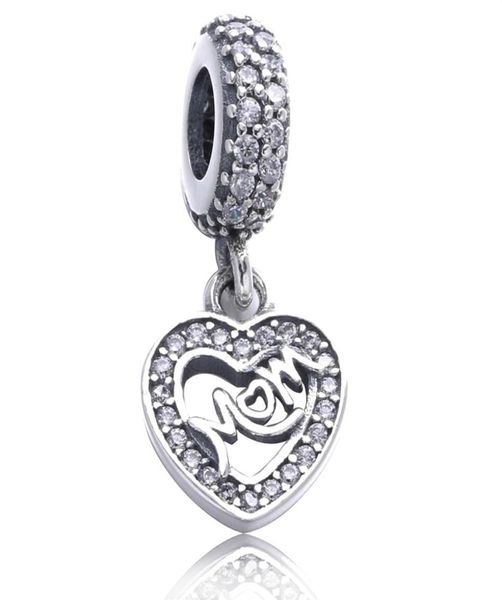 centre of my heart hanging charm silver charm mom gift with clear zircon fit bracelet348h8931027, Black
centre of my heart hanging charm silver charm mom gift with clear zircon fit bracelet348h8931027, Black