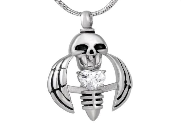 new z793 silver hold crsytal wing skeleton stainless steel memorial urn necklace for ashes mens keepsake cremation jewelry pen6491190
new z793 silver hold crsytal wing skeleton stainless steel memorial urn necklace for ashes mens keepsake cremation jewelry pen6491190