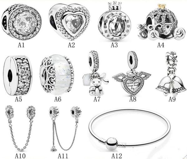 designer jewelry 925 silver bracelet charm bead fit pacifier pumpkin car angel slide bracelets beads european style charms beaded murano1226, Bronze;silver
designer jewelry 925 silver bracelet charm bead fit pacifier pumpkin car angel slide bracelets beads european style charms beaded murano1226, Bronze;silver