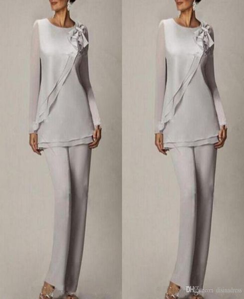 silver chiffon summer mother of the bride pant suits two pieces long sleeves plus size wedding mothers guest dress custom made9262088, Black;red
silver chiffon summer mother of the bride pant suits two pieces long sleeves plus size wedding mothers guest dress custom made9262088, Black;red