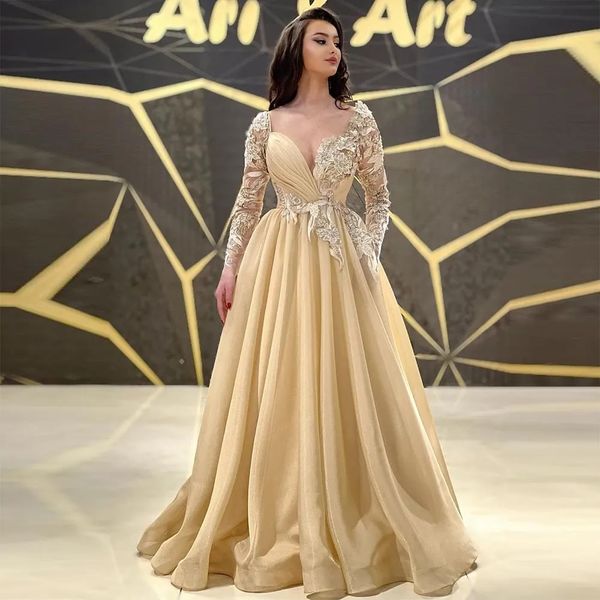 luxury gold lace appliques 3d flowers beadings prom dresses long sleeves a-line evening dress party gown 2024, Black
luxury gold lace appliques 3d flowers beadings prom dresses long sleeves a-line evening dress party gown 2024, Black