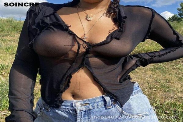 women039s tshirt soincre selling solid color longsleeved vneck navel exposed fashion street perspective stitching mesh2092860, White
women039s tshirt soincre selling solid color longsleeved vneck navel exposed fashion street perspective stitching mesh2092860, White