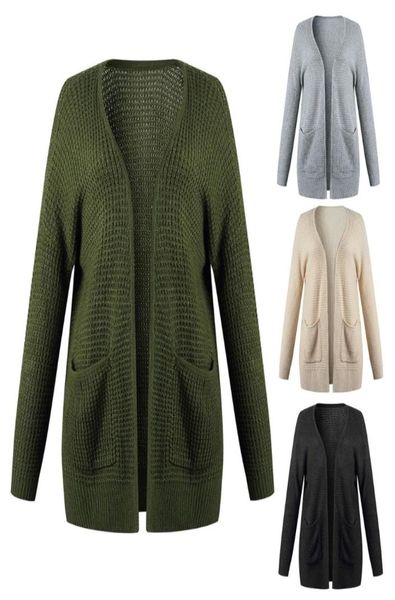 women long sleeve sweater cardigan open front waffle knitted outwear solid color loose side split coat with pockets5851399, White
women long sleeve sweater cardigan open front waffle knitted outwear solid color loose side split coat with pockets5851399, White