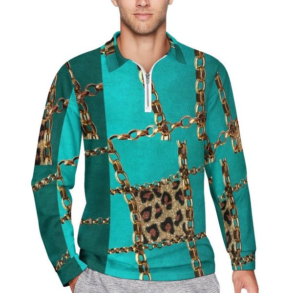 men's polos gold chain print casual tshirts animal leopard polo shirt men streetwear spring long sleeves design big size 5xl 6xl 23080, White;black
men's polos gold chain print casual tshirts animal leopard polo shirt men streetwear spring long sleeves design big size 5xl 6xl 23080, White;black