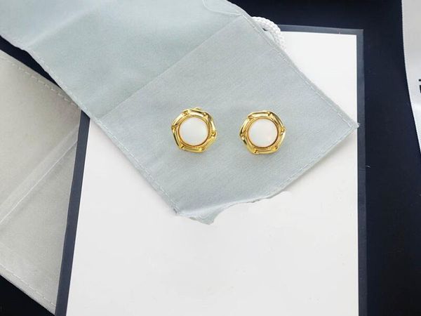 realfine888 3a cc50 stud earrings fashion earstuds iconic jewelry luxury designer for woman with box, Golden;silver
realfine888 3a cc50 stud earrings fashion earstuds iconic jewelry luxury designer for woman with box, Golden;silver