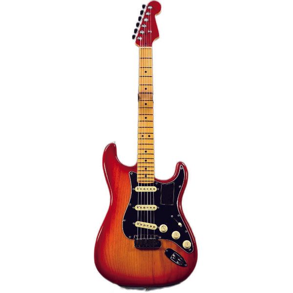 ultra luxe st maple fingerboard plasma red burst electric guitar 
ultra luxe st maple fingerboard plasma red burst electric guitar