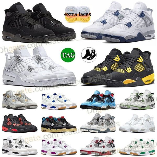 luxury basketball shoes jumpman 4 black cat 4s midnight navy yellow thunder pure money mens womens sneakers pine green red cement seafoam dh
luxury basketball shoes jumpman 4 black cat 4s midnight navy yellow thunder pure money mens womens sneakers pine green red cement seafoam dh