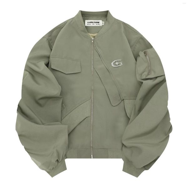 men's jackets flying jacket multiple pockets loose cargo coat autumn and winter cotton streetwear baseball collar men, Black;brown
men's jackets flying jacket multiple pockets loose cargo coat autumn and winter cotton streetwear baseball collar men, Black;brown