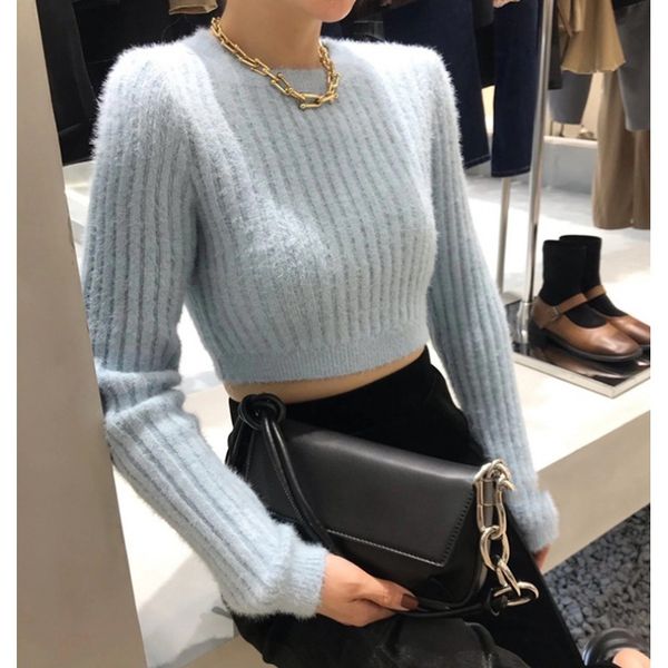 autumn and winter women's pullover knitwear designer notch women's fashion knitting t-shirt women's standing collar sports ca, Black;brown
autumn and winter women's pullover knitwear designer notch women's fashion knitting t-shirt women's standing collar sports ca, Black;brown