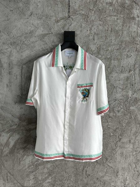 casablanca men designer silk shirt american style shirt fashion sailing caviar printed beach shirt lazy loose fitting shirt hawaii style, White;black
casablanca men designer silk shirt american style shirt fashion sailing caviar printed beach shirt lazy loose fitting shirt hawaii style, White;black