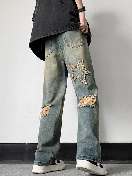 mens jeans young vintage vibe distressed denim cool loose fit and fashionforward for summer in europe america 230809, Blue
mens jeans young vintage vibe distressed denim cool loose fit and fashionforward for summer in europe america 230809, Blue