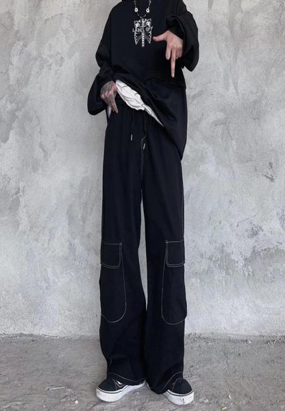 men039s pants cotton wideleg men fashion retro multipocket cargo streetwear loose hiphop straight mens trousers m3xl9712152, Black
men039s pants cotton wideleg men fashion retro multipocket cargo streetwear loose hiphop straight mens trousers m3xl9712152, Black