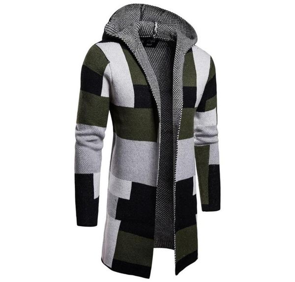 men foreign trade stripe color matching jackets long style cardigan outerwear sweater male button drop shipfashion coats8495983, White;black
men foreign trade stripe color matching jackets long style cardigan outerwear sweater male button drop shipfashion coats8495983, White;black