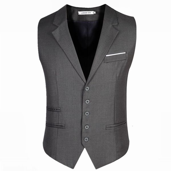 men's vests m-6xl dress vests for men slim fit mens suit vest male waistcoat gilet homme casual sleeveless formal business jacket plus, Black;white
men's vests m-6xl dress vests for men slim fit mens suit vest male waistcoat gilet homme casual sleeveless formal business jacket plus, Black;white