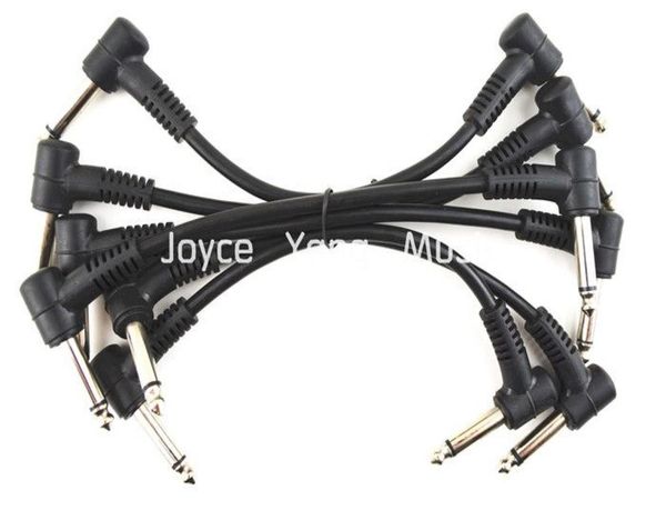 6 pack electric guitar cables 6039039 14 right angle effect pedal patch cord 6582902
6 pack electric guitar cables 6039039 14 right angle effect pedal patch cord 6582902