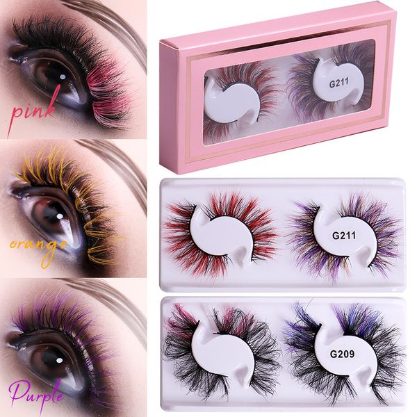 2pairs/set rainbow color eyelashes cruelty silk lace colored eyelashes dramatic makeup beauty purple/pink/blue cilias blue eyelashes e442
2pairs/set rainbow color eyelashes cruelty silk lace colored eyelashes dramatic makeup beauty purple/pink/blue cilias blue eyelashes e442