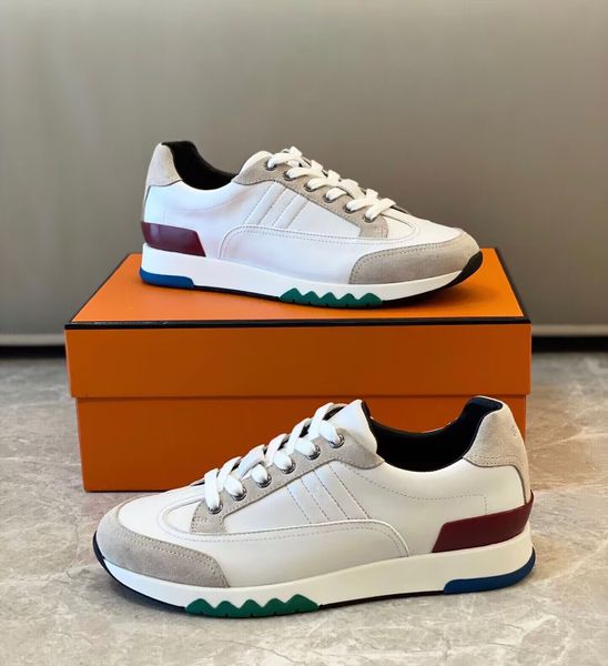famous brand trail men sneakers shoes grained calfskin leather suede trainers technical rubber sole platform skateboard walking wholesale fo, Black
famous brand trail men sneakers shoes grained calfskin leather suede trainers technical rubber sole platform skateboard walking wholesale fo, Black