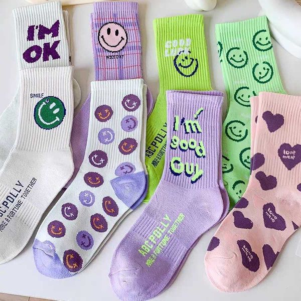 sports socks men's fashion socks couples men's and women's versatile socks casual hip hop style korean version love smiling f, Black;white
sports socks men's fashion socks couples men's and women's versatile socks casual hip hop style korean version love smiling f, Black;white