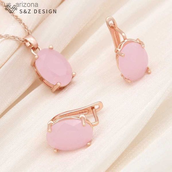 s z design new oval egg shape crystal rose gold color dangle earrings jewelry sets for women wedding fashion pendant necklace l230620, Silver
s z design new oval egg shape crystal rose gold color dangle earrings jewelry sets for women wedding fashion pendant necklace l230620, Silver