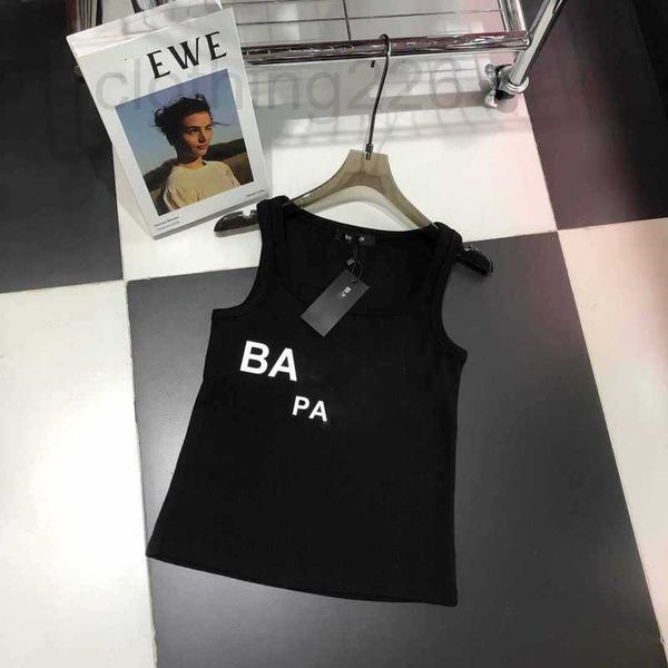 women's tanks & camis designer 23 summer new sweet and spicy style casual versatile temperament reduced age offset printing letter tank, White
women's tanks & camis designer 23 summer new sweet and spicy style casual versatile temperament reduced age offset printing letter tank, White
