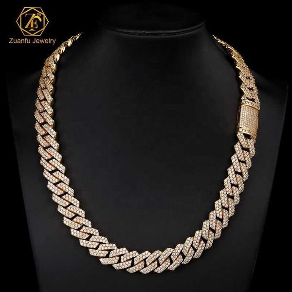 ready to ship 14mm 16mm 18mm 20mm vvs moissanite big hip hop mens rapper diamond chain necklace set double row cuban link chain, Silver
ready to ship 14mm 16mm 18mm 20mm vvs moissanite big hip hop mens rapper diamond chain necklace set double row cuban link chain, Silver
