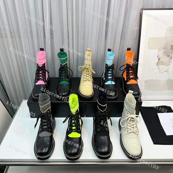 designer women boots lace-up socks boots lambskin calfskin buckle boot knitted stretch boots lady leather fashion motorcycle ankle booties, Black
designer women boots lace-up socks boots lambskin calfskin buckle boot knitted stretch boots lady leather fashion motorcycle ankle booties, Black