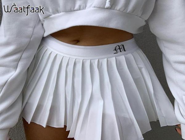 waatfaak white pleated skirt short woman elastic waist mini skirts mircro summer embroidery mini tennis skirt new preppy2354632, Black
waatfaak white pleated skirt short woman elastic waist mini skirts mircro summer embroidery mini tennis skirt new preppy2354632, Black