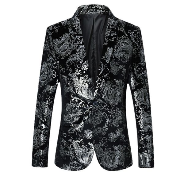 men's suits blazers brand clothing gold susiness blazer trend male slim suit jacket nightclub hosted party dress men's leisure sui, White;black
men's suits blazers brand clothing gold susiness blazer trend male slim suit jacket nightclub hosted party dress men's leisure sui, White;black