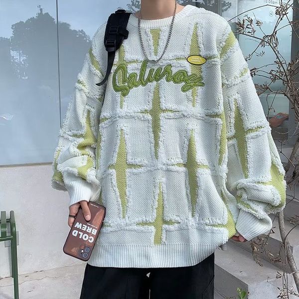 men's sweaters men and women japanese style pullovers high street sweater oversize spring and autumn retro knitted jacket clothing swea, White;black
men's sweaters men and women japanese style pullovers high street sweater oversize spring and autumn retro knitted jacket clothing swea, White;black